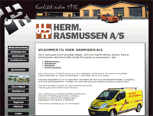 Tablet Screenshot of herm.dk